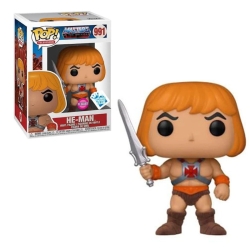 Funko POP! Master of the Universe - He-Man 991 FLOCKED